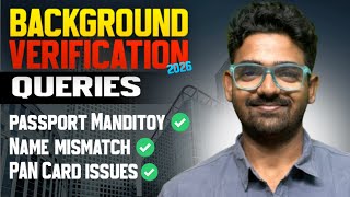 Cognizant BGV Explained 🔍 | Passport Issues, Name Mismatch & Joining Process for Freshers 🚀