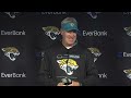 Pederson: "Everybody on the 53... Has to Be Ready to Play" | Press Conference | Jacksonville Jaguars