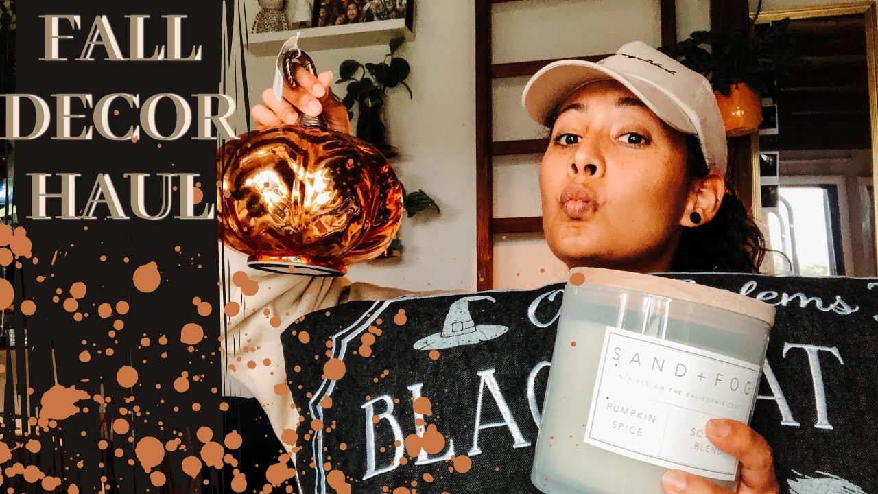 HOMEGOODS HAUL 2020 FALL DECOR YouTube