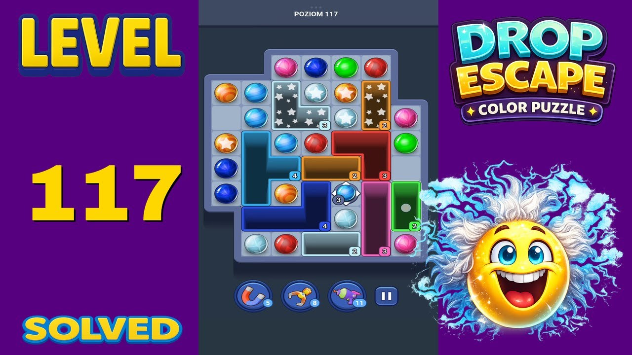 Drop Escape – Level 117 | Walkthrough - YouTube