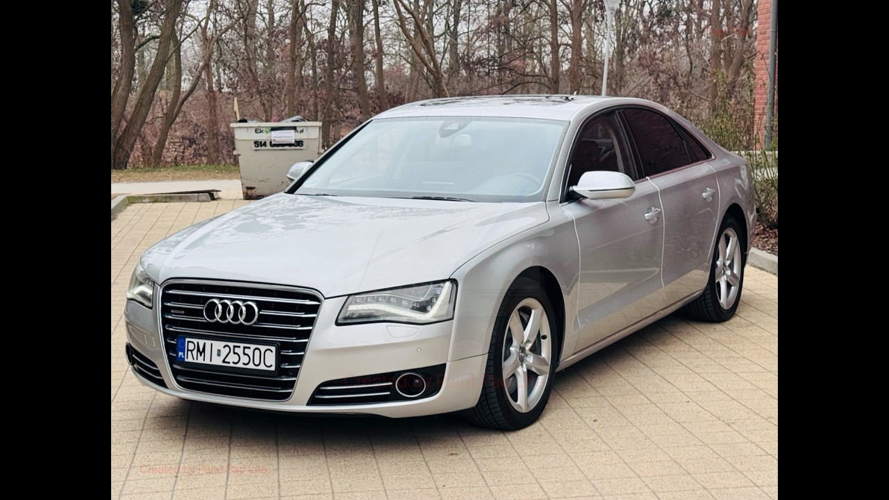 Audi A8 D4 4,2 TDI 350KM Aktywny Tempomat Podgrzewane Fotele Grzana Kierownica