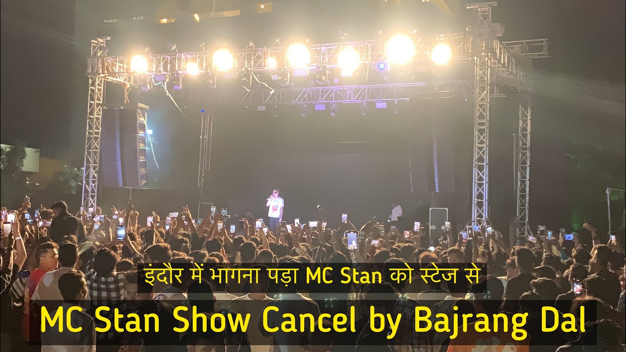 MC Stan's Indore show cancelled amid 'protest' against his songs -  Hindustan Times