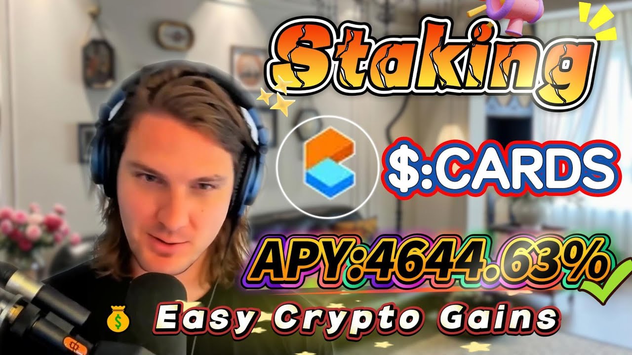 🚀 Solana zero-risk mining tutorial — real CARDS staking with 4644.63% APY rewards delivered!
