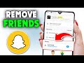 How to Find &amp; Remove Recently Added Friends on Snapchat (2026)