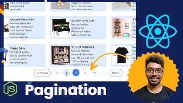 how to create dynamic pagination in react js