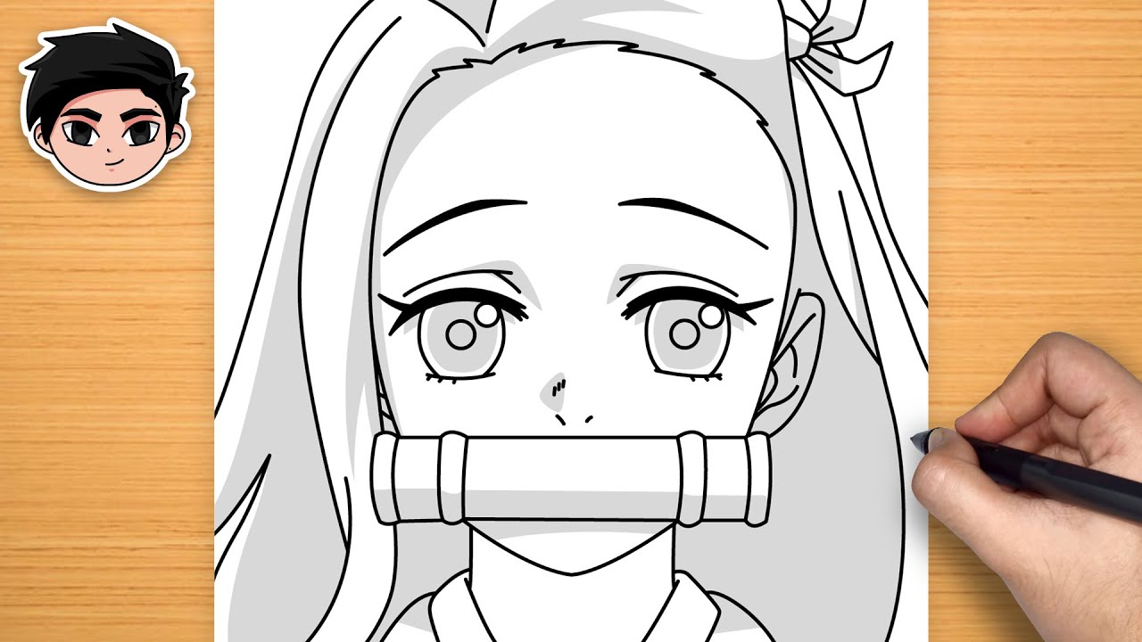 👉COMO DESENHAR NEZUKO KAMADO DE DEMON SLAYER (Kimetsu no Yaiba) - CLIQUE  2X NO PIN