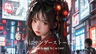 『外はサンダーストーム 』あじゅひめP(歌:初音ミク)