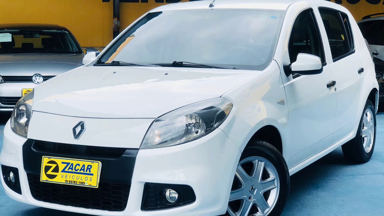 Renault Sandero Expression 1.6 8v (Flex) 2014 YouTube