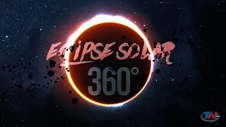 Anillo de fuego: viajá al espacio para ver el eclipse de sol en 360 grados