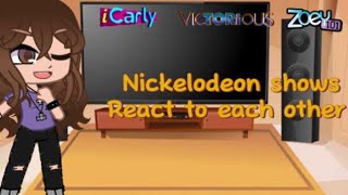 Victories, Zoey101 & iCarly react each other ||FW⚠️|| (•Itz_💕_cookie•)