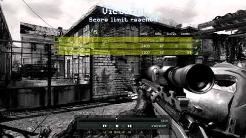 MW3 My First Throwing Knife Across Map in Final Killcam