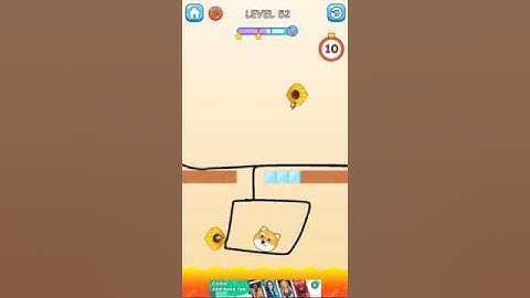 Save the Dog game level 52 | Game Play #shorts #short #funny #gameplay #savethedoge