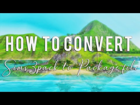 HOW TO CONVERT SIMS3PACKS TO PACKAGE FILE + BULK RENAMING//THE SIMS 3