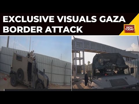 Hamas Releases Footage Of Fighters' Gaza Border Attack