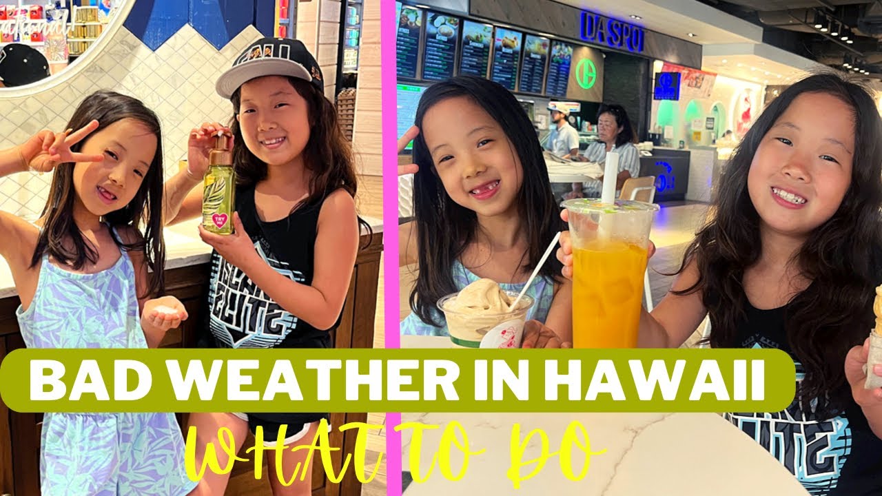 BAD WEATHER in HAWAII but still having fun Tell a Friend YouTube