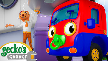 Baby Truck’s Magnet Madness! Stick Together! 🧲🚗 | Baby Truck | Gecko