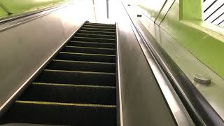 Vintage Westinghouse Escalator at Bay Fair BART Station in San Leandro, CA