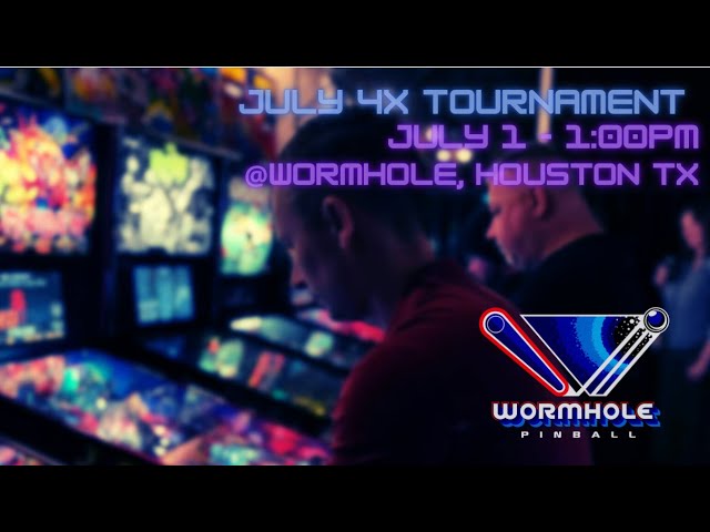 Inside The Wormhole: check out the Space City Pinball League