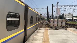 3191次EMU800型區間車離開路竹站