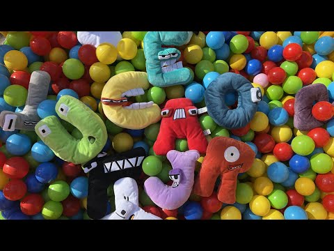Alphabet Lore Plush toy (All Letter..) BUT THEY REAL | Real life Alphabet Lore