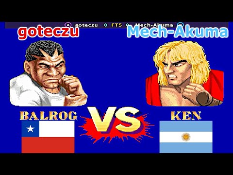 Street Fighter II': Champion Edition - goteczu vs Mech-Akuma FT5