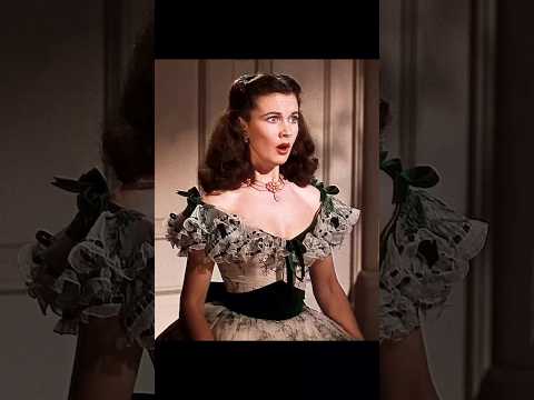 🎬 Gone with the Wind (1939) — “You Are No Lady”|Scarlett & Rhett’s Fiery Clash 💔🔥🎭