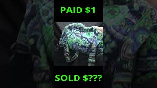 PAID $1 AND SOLD IT FOR $?? #sell #ebay #ebayseller #reseller #resellercommunity #thriftingforprofit