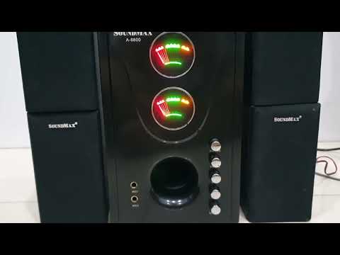 Loa vi tính Soundmax A8800 4.1 đen đã qua sử dụng (700k)