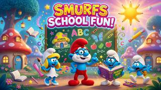 Smurfs Fun School Adventure with Friends | Learning, Laughs &amp; Friendship Story for Kids