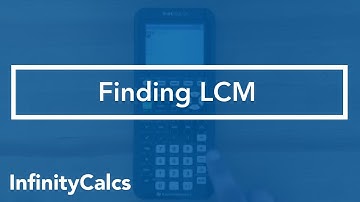 Where to find Least Common Multiple (TI-84 CE Graphing Calculator)