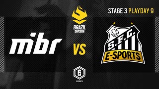 MIBR vs. Santos \/\/ LATAM League Brazil Division 2021 - Stage 3 - Playday 9