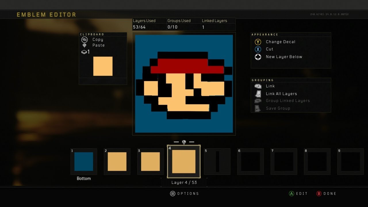 Black Ops 4 - Emblem Editor Glitching Out - Redx Jason Cordray