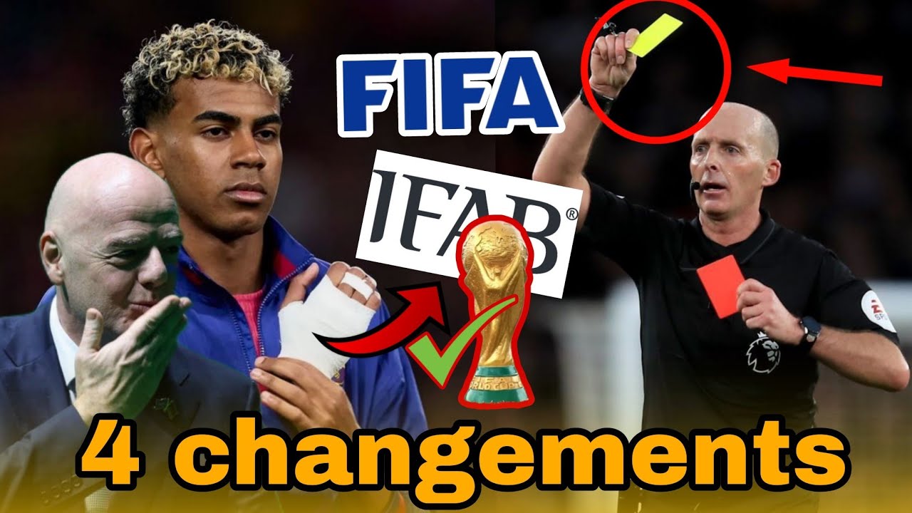 🚨4 nouvelles règlements pour la Coupe du monde 