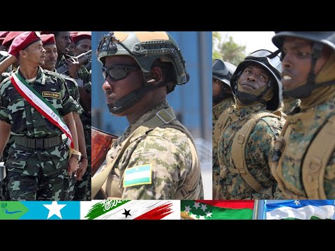 5-Ta Maamul Soomaliya ugu Militariga Fiican (Top 5 Strongest Military in Somalia State)