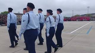 Keesler AFB Drill Down 2017 Marching ASMR