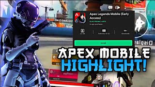 SNIPER BRASILEIRO HIGHLIGHT | APEX LEGENDS MOBILE screenshot 4
