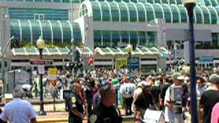 San Diego Trolley Station Comic Con 2010 - Green Hornet Car