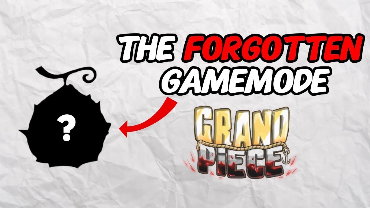 [GPO] The Forgotten Gamemode...
