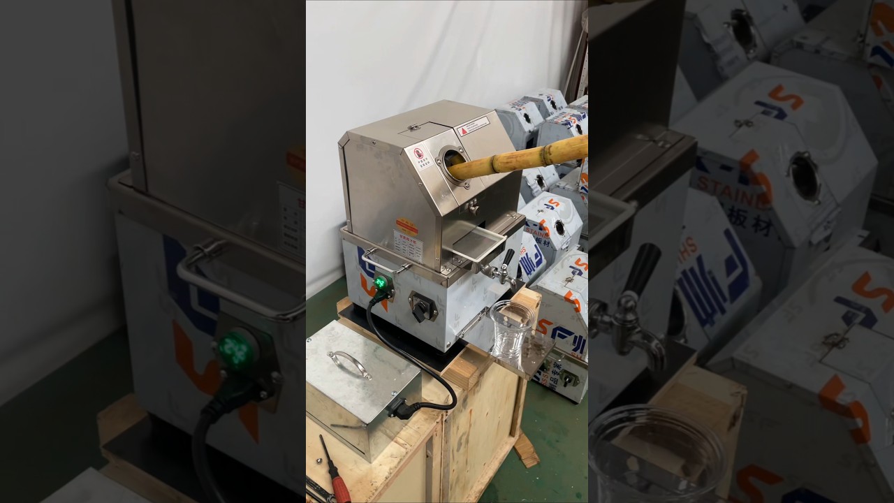 Sugar cane juice making machine~