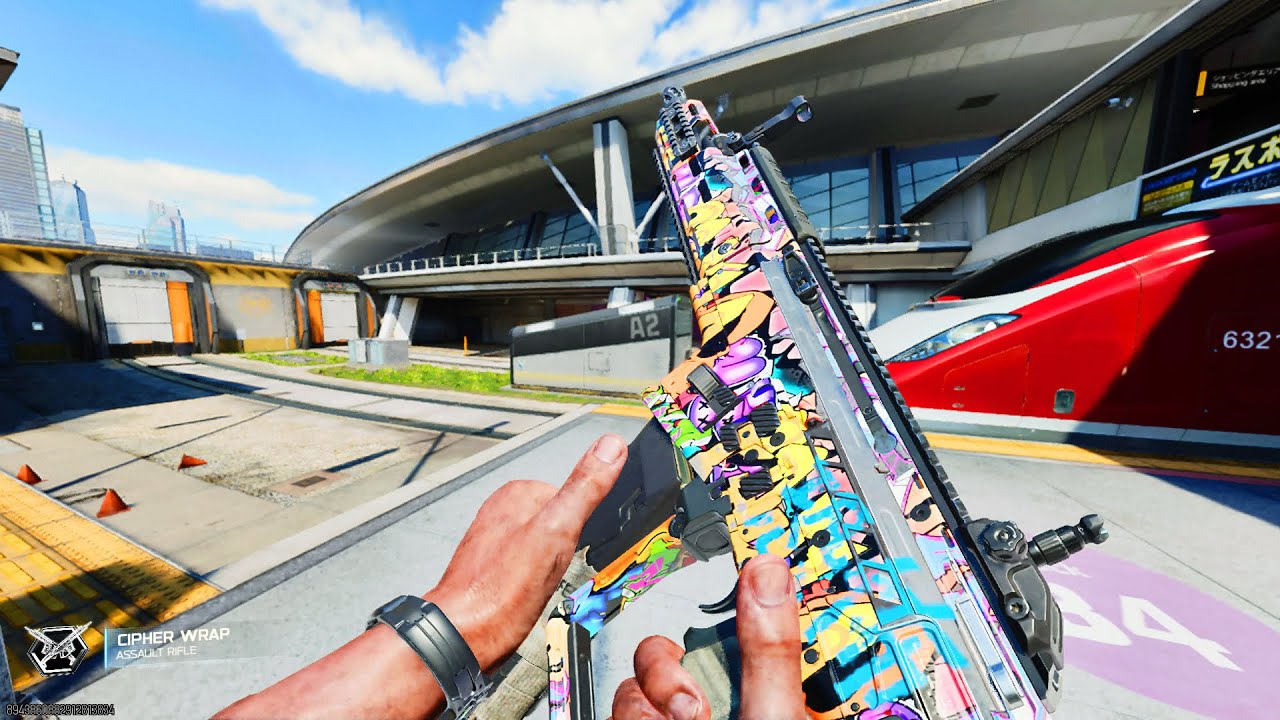 Cipher Rifle Cod MXR-17 (CIPHER WRAP) | EXPRESS | CALL OF DUTY BLACK OPS 7 GAMEPLAY (NO ...