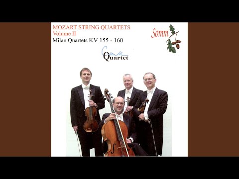 String Quartet No. 5 in F Major, K. 158: III. Tempo di Minuetto