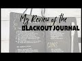 Blackout Journaling Review + Tips and Tricks!
