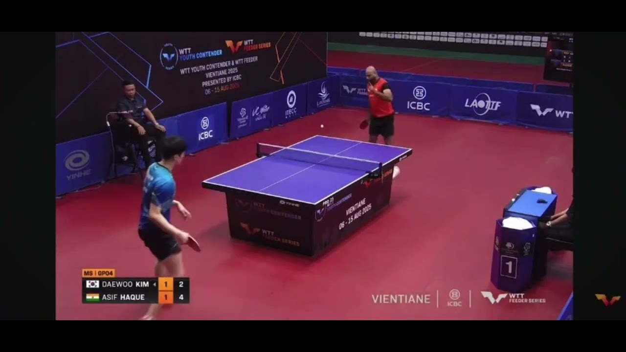 Table Tennis Match Highlights
