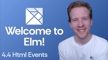 Welcome to Elm - 4.4 HTML Events