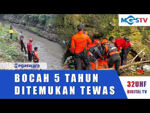 BOCAH LAKI LAKI DITEMUKAN TEWAS DI SUNGAI CICATIH