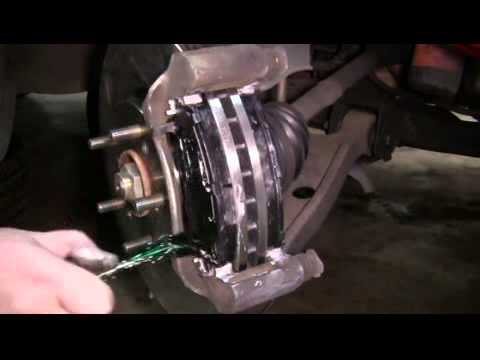 How to Replace the Front Brake Pads and Rotors on a 2003 ... diagram of rotors calipers 