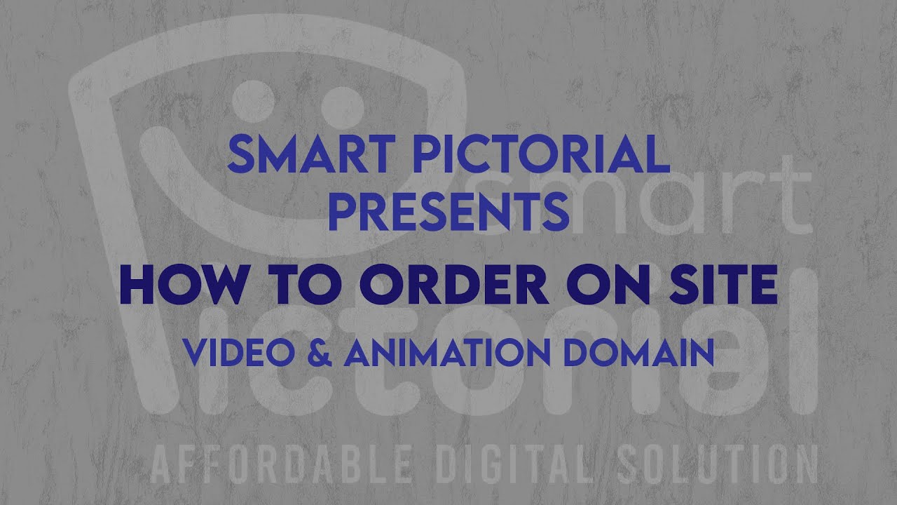 Smart Pictorial: An Easy Guide to Order Service from Us.