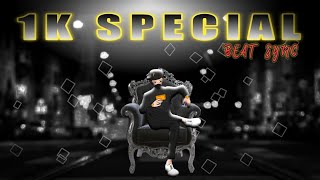 1K Spacial Beat Sync | Jhumma Chumma Bomb A Drop | Best Beat Sync | Mohit Gaming