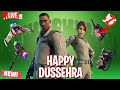 🔴 GHOSTBUSTER Skin Gameplay || Fortnite India Live || Happy Dussehra