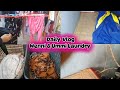 KEGIATAN IRT USAHA LAUNDRY RUMAHAN jemur persiapan setrika proses laundry layanan cuci lipat